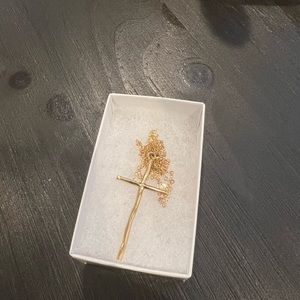 Gold Cross Necklace